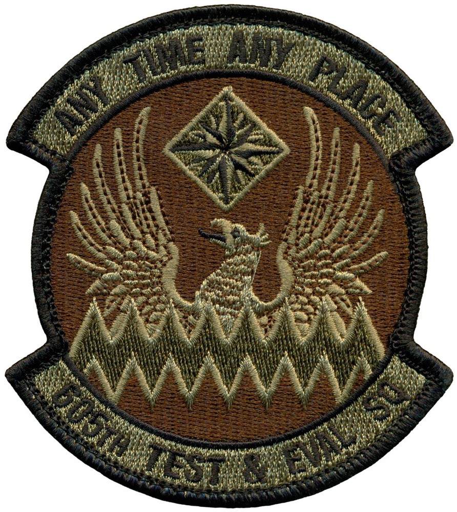 USAF 605th TEST & EVALUATION SQUADRON PATCH - OCP