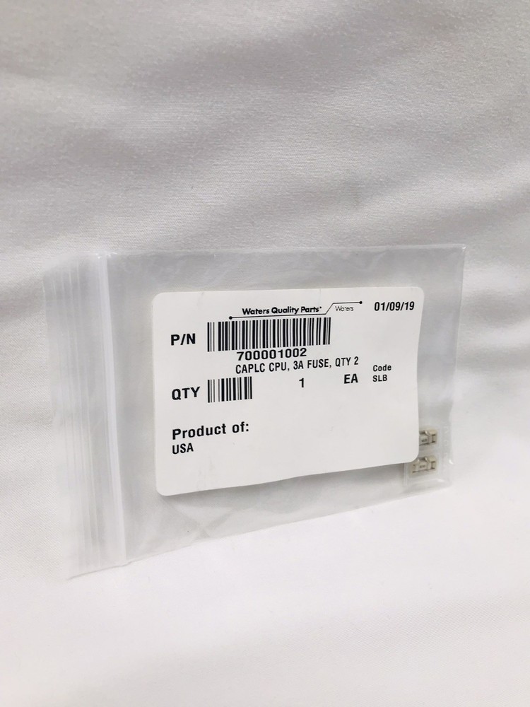 New Waters 700001002 CAPLC CPU 3A Fuse