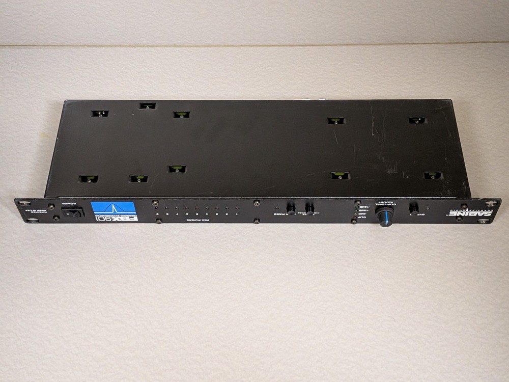 SABINE FBX901 Feedback Exterminator No Power Cord / Untested