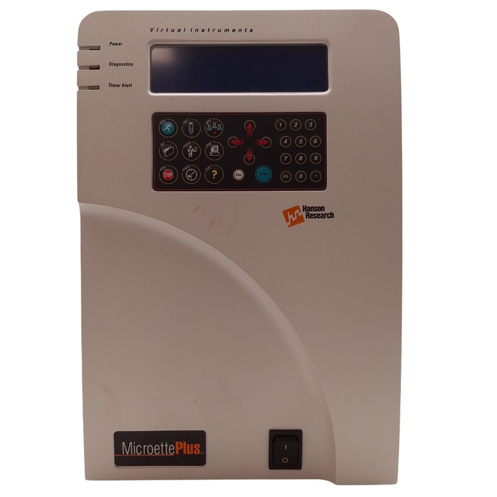 Hanson Research 60-301-106 Microette Plus Autosampler 24VDC Input Voltage