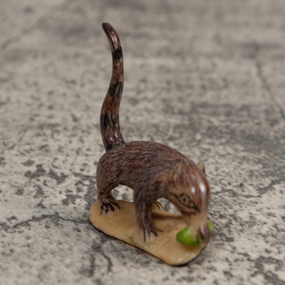 Coatimundi Tagua Carving
