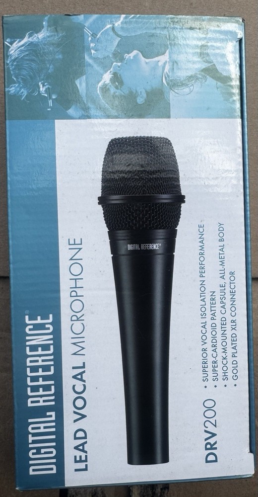 Brand New – Factory Sealed Digital Reference DRV200 Vocal Microphone