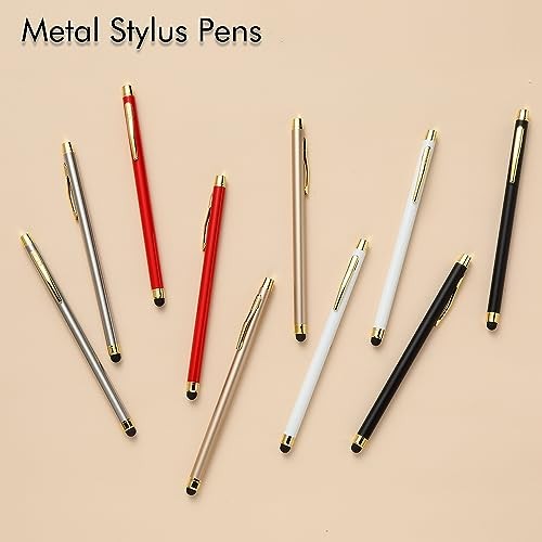 Stylus for Touch Screens, Capacitive Stylus Pen (10 Pcs) with 12 Replaceable