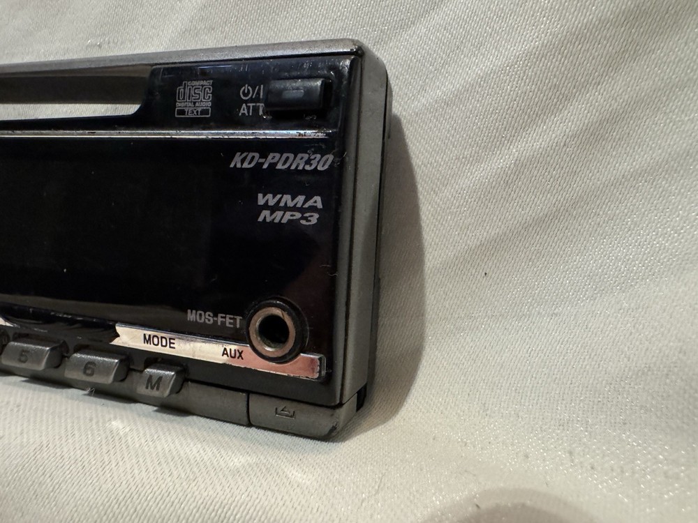 JVC KD-PDR30 Replacement Faceplate For Car Stereo