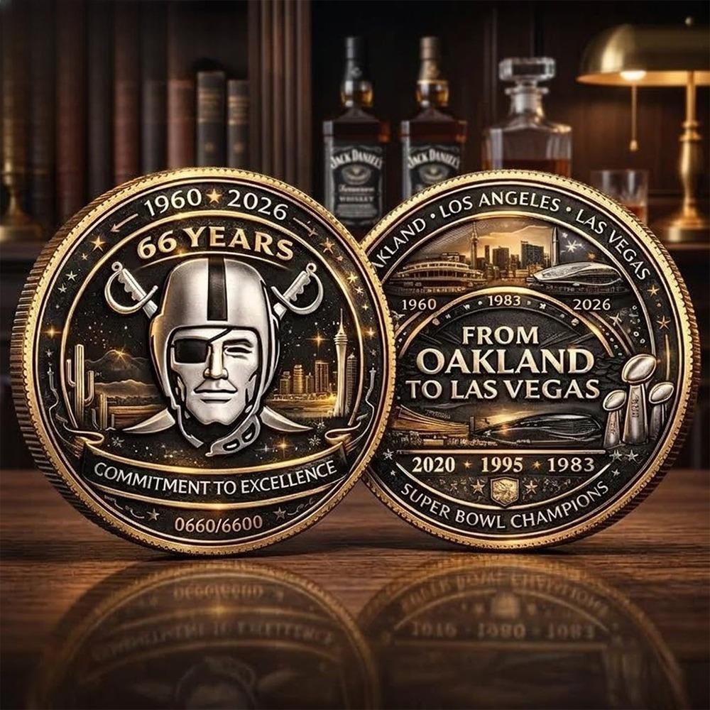 Raiders 66Th Anniversary Commemorative Coin 2026