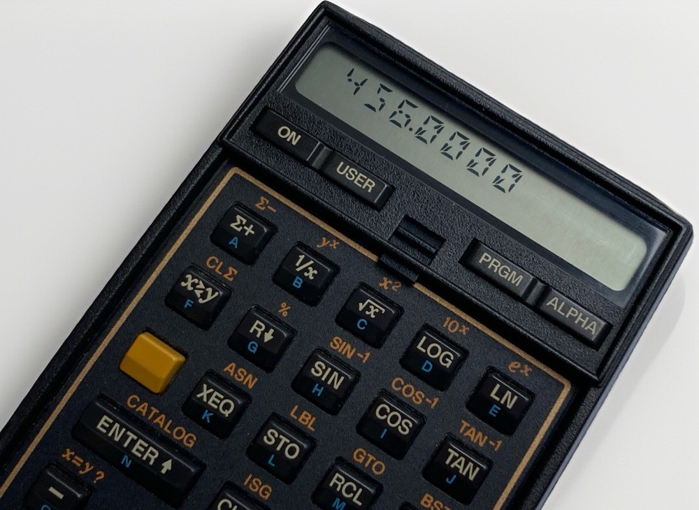 Hewlett Packard HP 41CX calculator