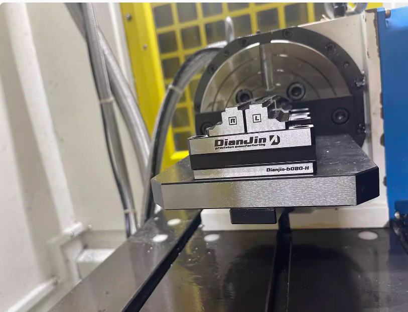 Four & Five-axis Fixture Self-centering Vise Zero-point Quick-change DJ-6080H