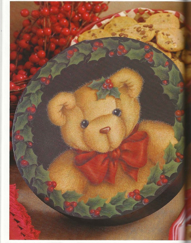 Treasured Teddies Debbie Cole Decorative Paint Pattern Book 10 Projects Bears
