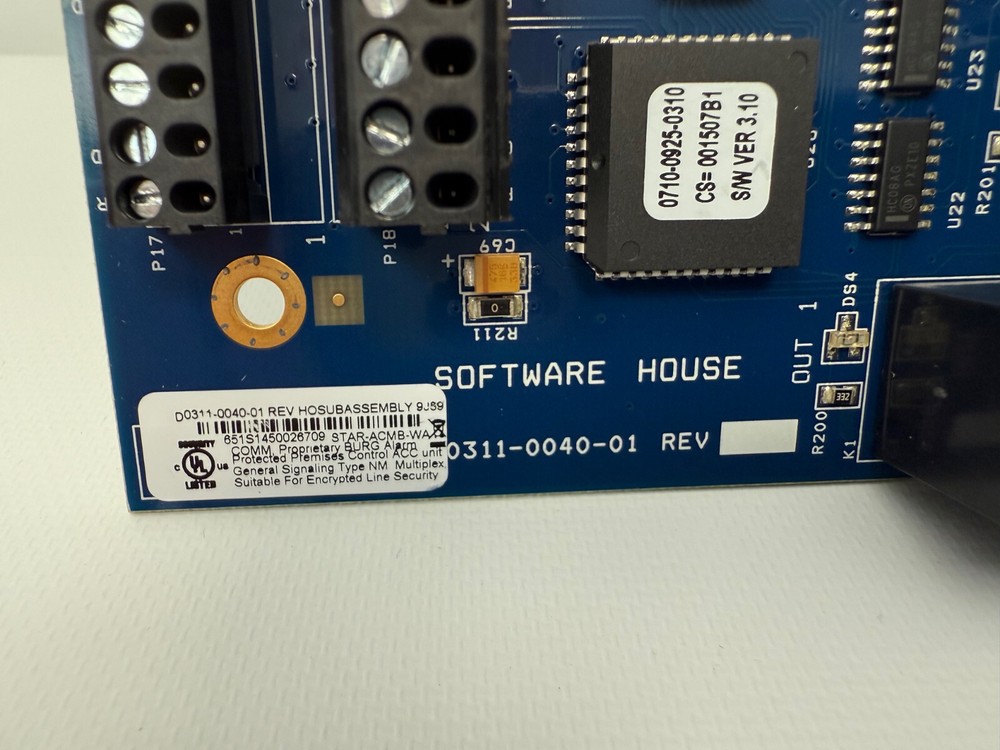 SOFTWARE HOUSE STAR-ACM8-WA ACCESS CONTROL MODULE HO SUBASSEMBLY LOT 5