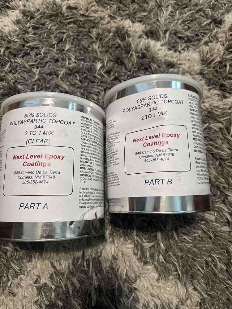2 Gallon Next Level Epoxy Coating Part A And B Dented