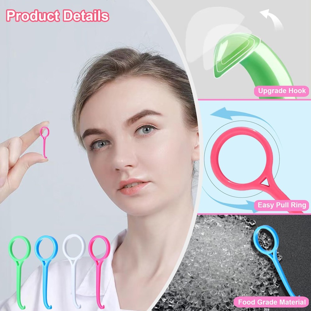 Aligner Removal Tool, Portable Clear Tool for Invisalign 8PCS