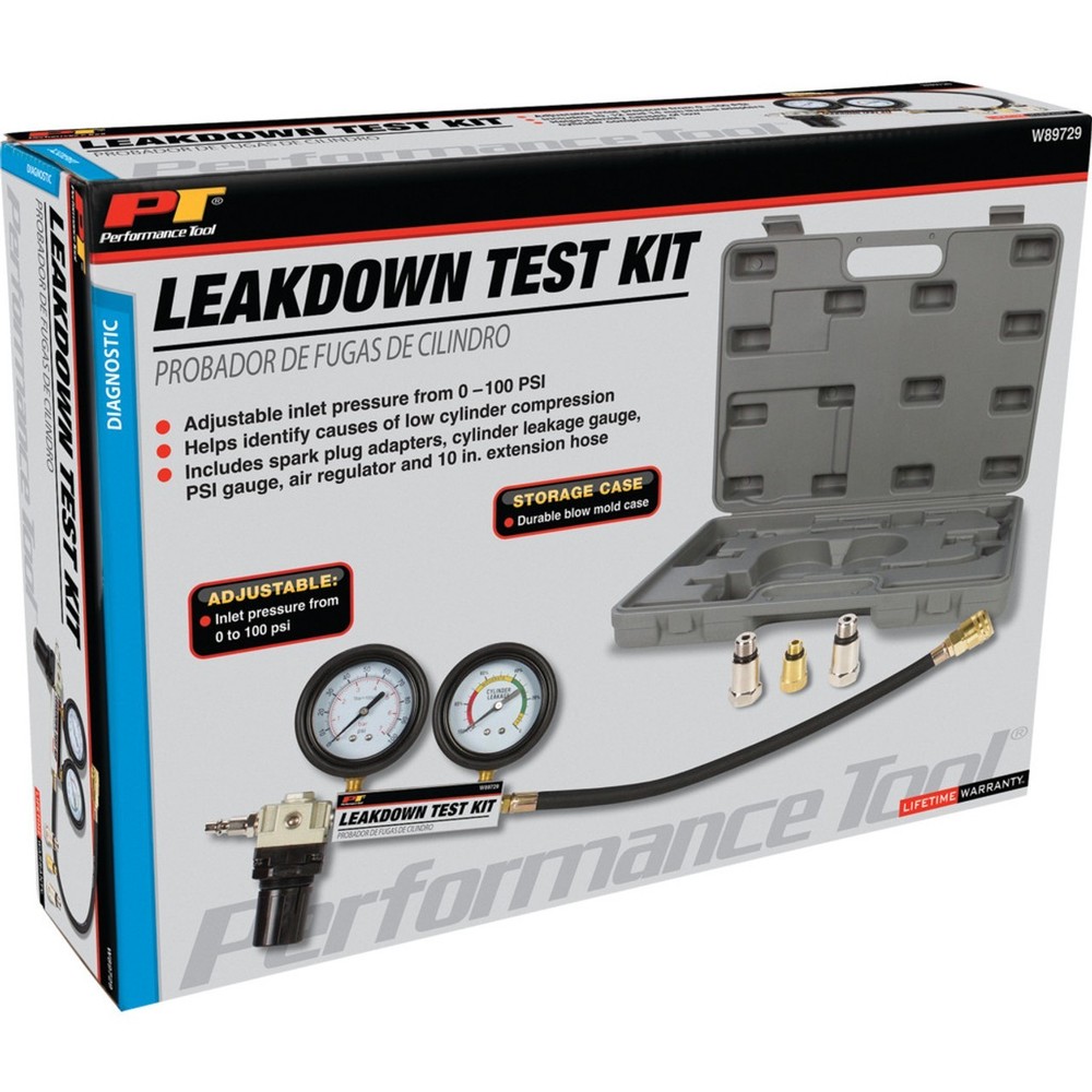 Wilmar W89729 Corp. / Performance Tool Leak Down Test Kit