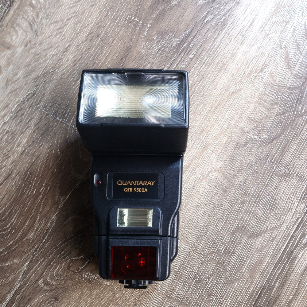 Quantaray QTB-7500A Shoe Mount Dual Bounce Camera Flash Module for CANON  - ZA