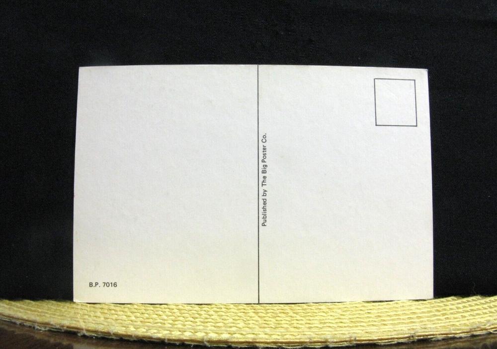 PAUL YOUNG official VINTAGE POSTCARD UK IMPORT.