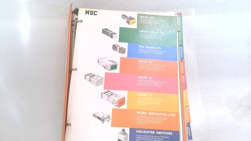 MSC MASTER SPECIALTIES COMPANY 2007H PRODUCT SELECTION GUIDE