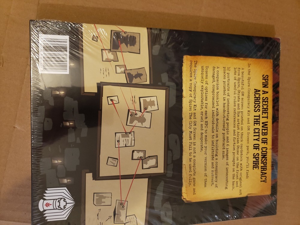 Spire rpg conspiracy kit