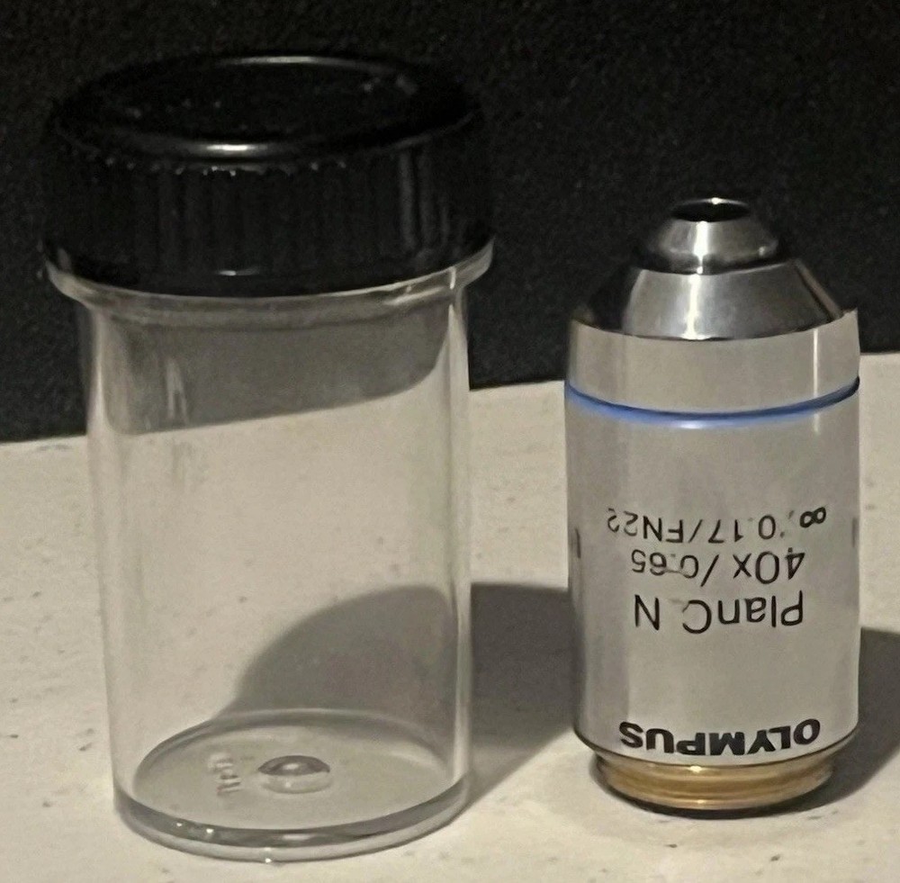 Olympus PlanC N 40x/0.65 infinity/0.17/FN22 Microscope Objective
