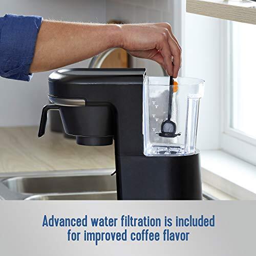 Mr. Coffee Programmable Coffee Maker Machine Single Serve 10 Cups, Black