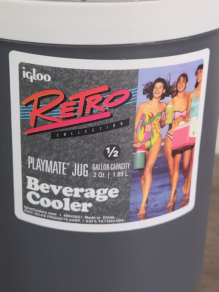 Igloo Retro Playmate Half-Gallon Jug Beverage Cooler