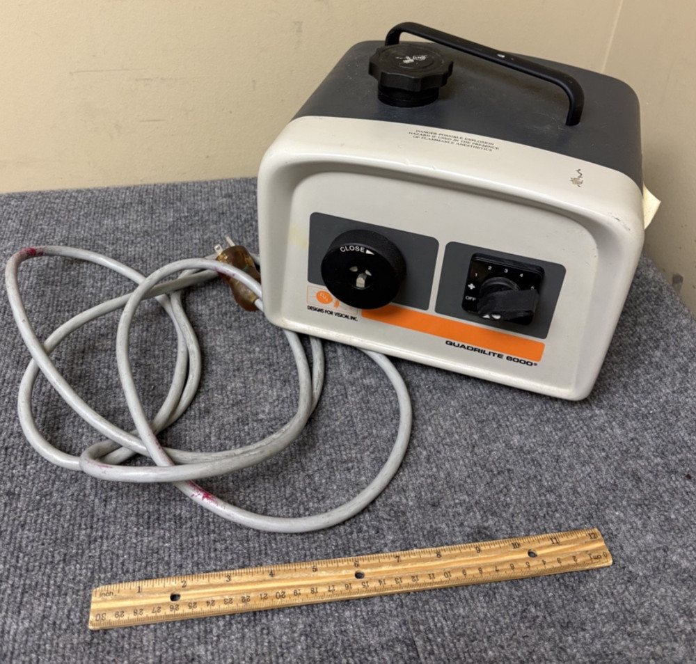 Vision Inc Quadrilite 6000 Fiber Optic Light Source (As Is)