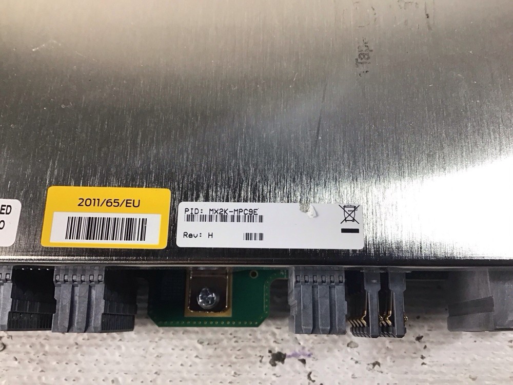 Juniper MX2K-MPC9E Line Card w/ x2 MIC-MACSEC-MRATE