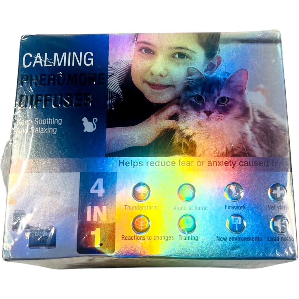Calming Pheromones Diffuser 4 in 1 For Cats Stress Relief