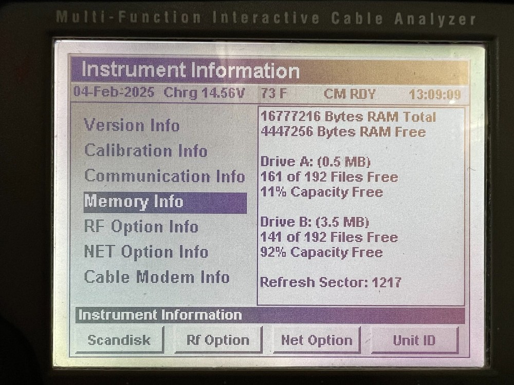 Trilithic 860DSPi Multi-Function Interactive Cable Analyzer