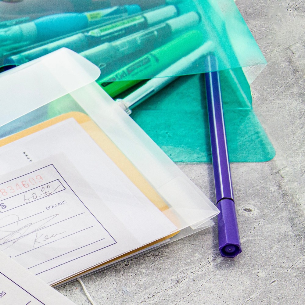 BAZIC Coupon / Check Size String Envelope (3/Pack), pack of 24