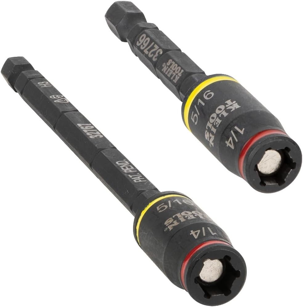 32768 Impact Driver Set, 3-in-1 SAE Impact Socket and Bit Holder, Flip Socket...