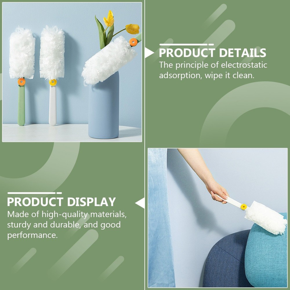 2pcs Removal Dusters Dusters Cleaning Supplies Rotating Dust Dusting