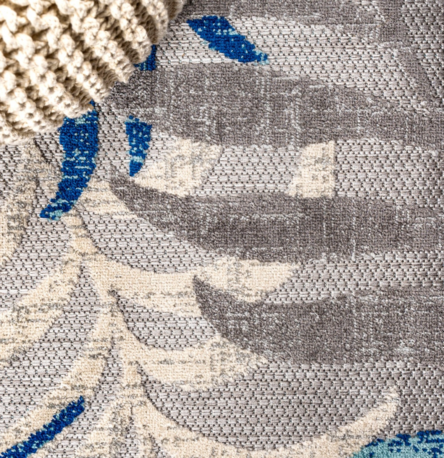 Jonathan Y Tropics Palm Leaves 5'x8' Indoor Outdoor Area Rug Patio Deck