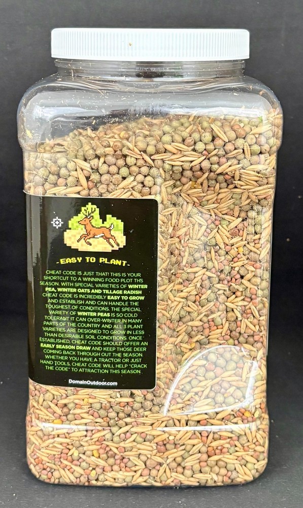 Domain Outdoor Cheat Code Foot Plot Seed One Jug New