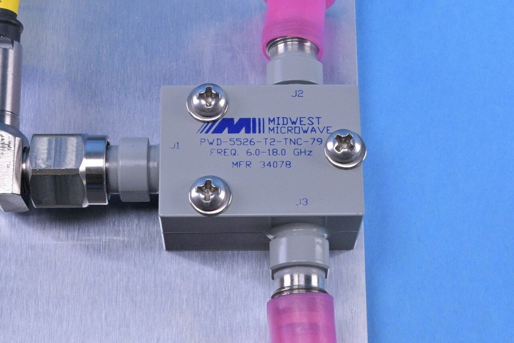 General Atomics RF Microwave Distribution Receiver Aircraft Avionics