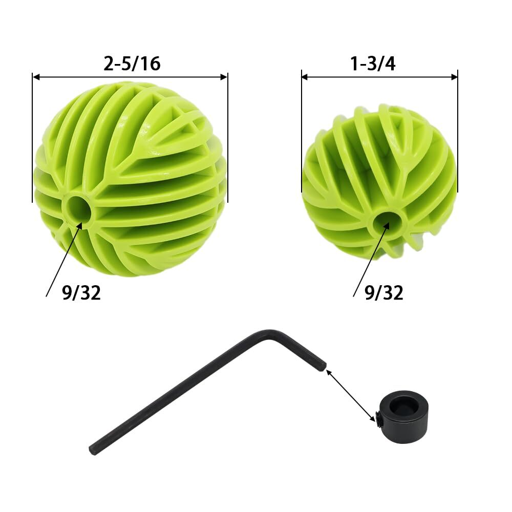 Flex Shank Installer Drill Bit Guide Tools/Cable Bumper Balls for 1/4"...