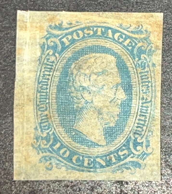 Travelstamps: US Stamps CONFEDERATE CSA MINT OG HINGED, 10 cents