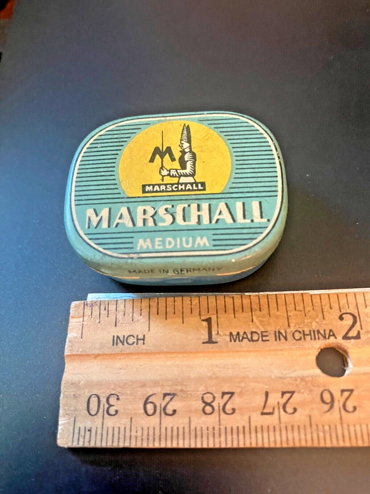 Marschall Germany Medium Steel Needles Tin