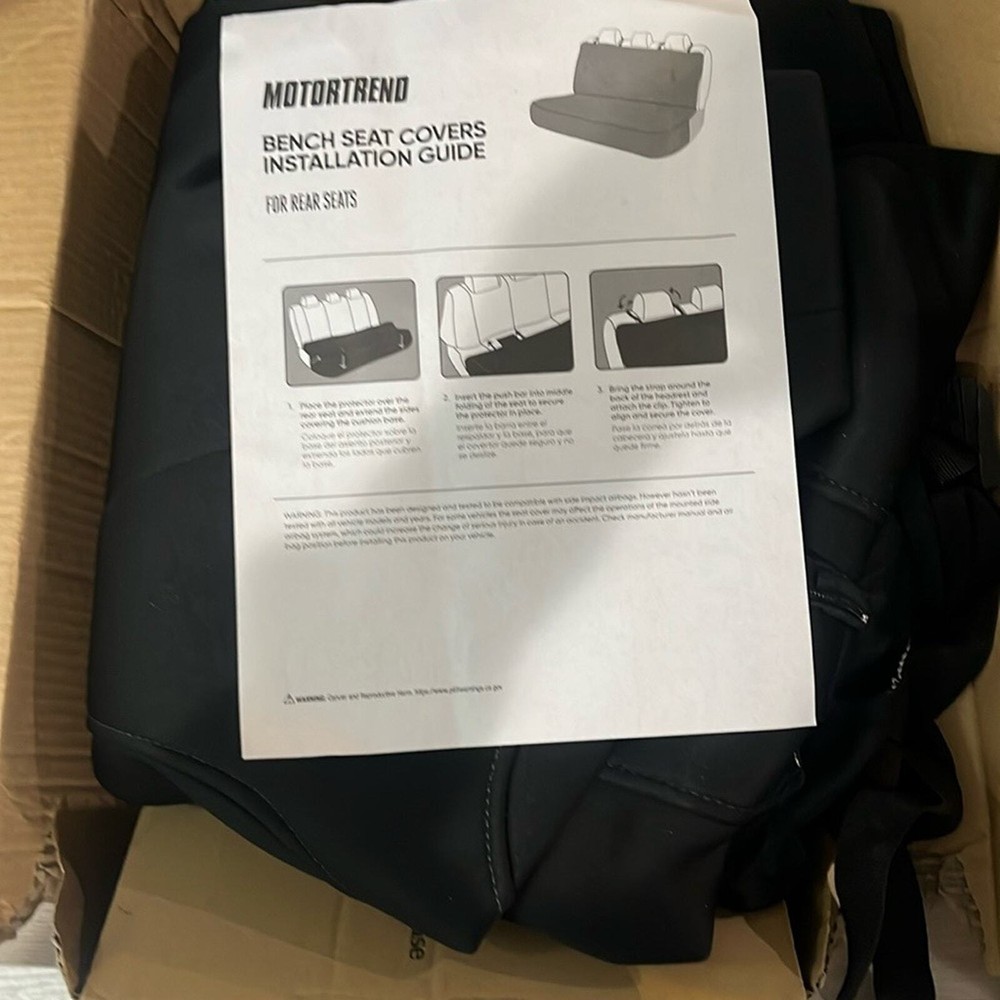 Motortrend seat cover