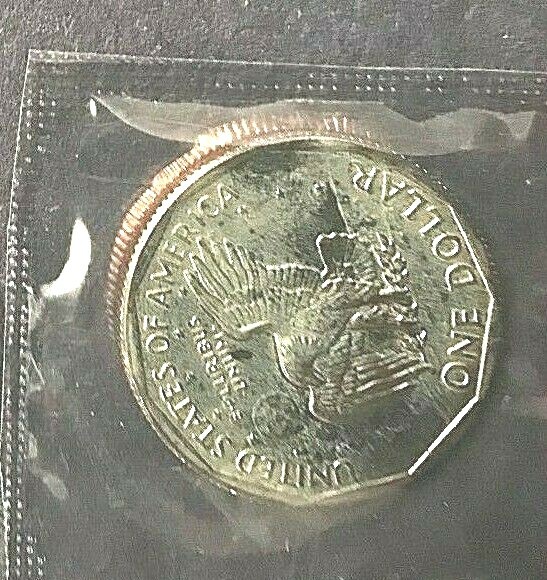 1980 D Susan B. Anthony Dollar In Mint Cello