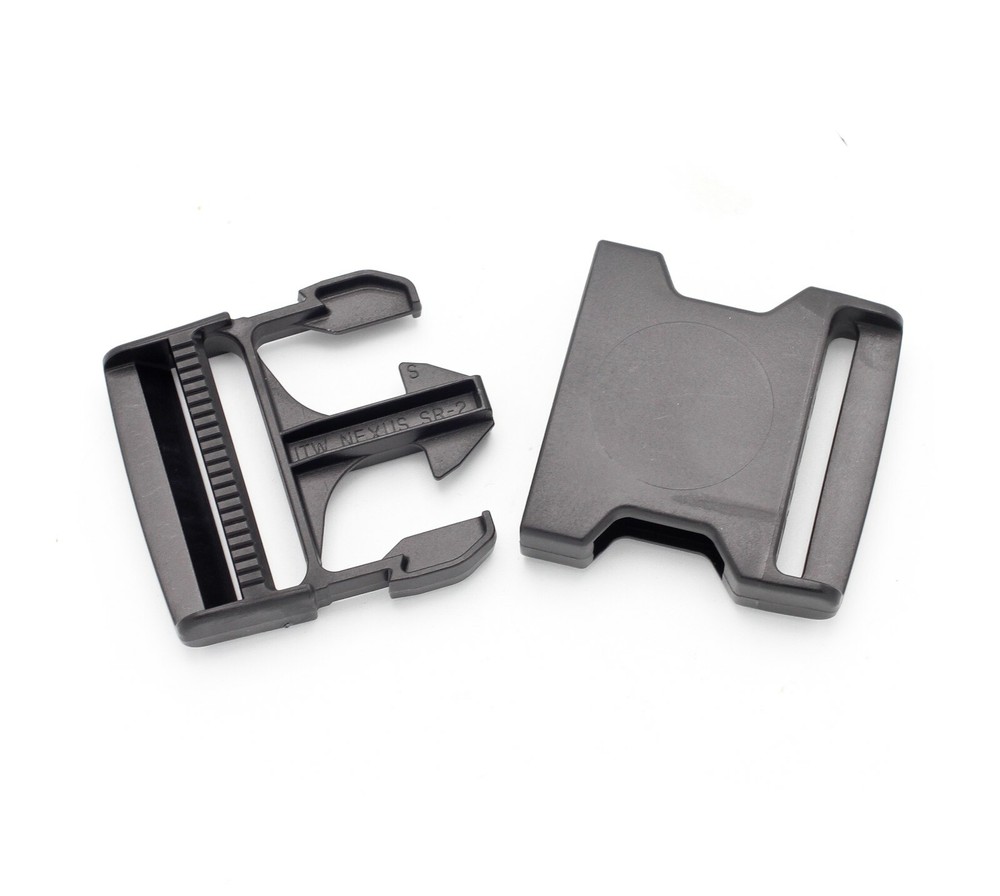 2 Inch Width Side Release Plastic Buckles ITW Nexus SR 2" adjustable buckle