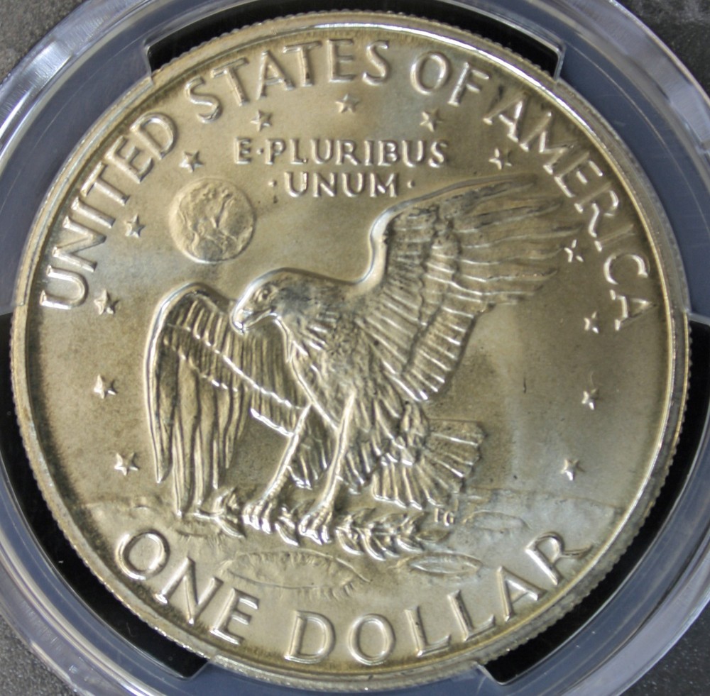 1972-S EISENHOWER SILVER DOLLAR PCGS MS66 (2430856)