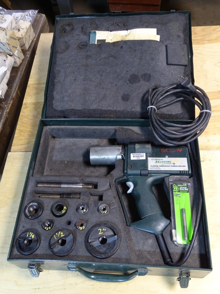 Greenlee Gator Knockout Punch Driver Kit , CLS60GL