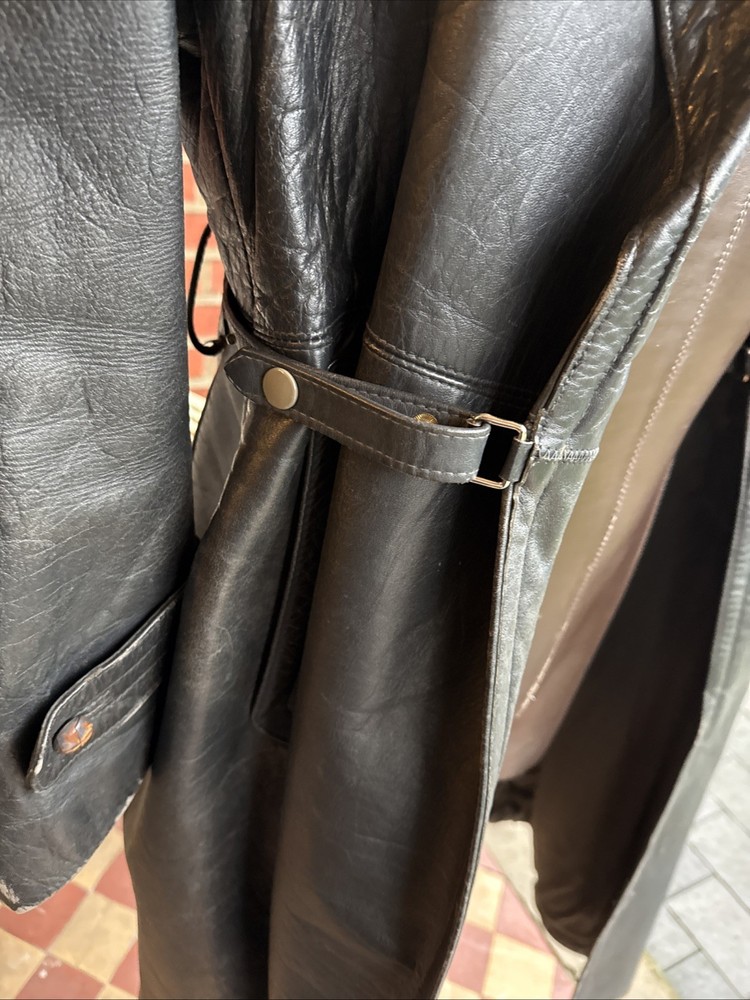 German Leather Greatcoat