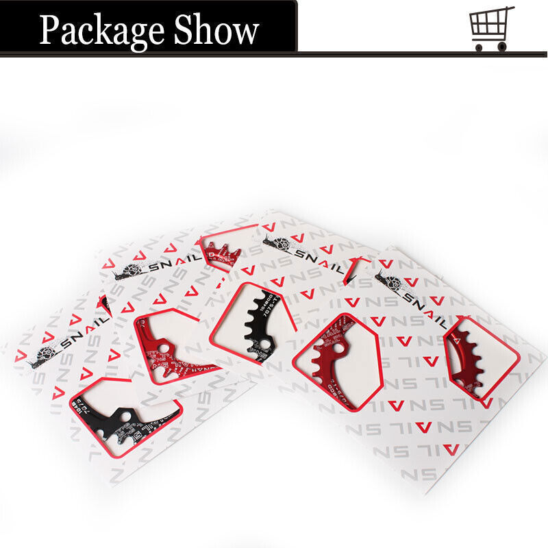 BUCKLOS 104BCD Crank 170mm Crankset 32-38t MTB Bike Narrow Wide Single Chainring