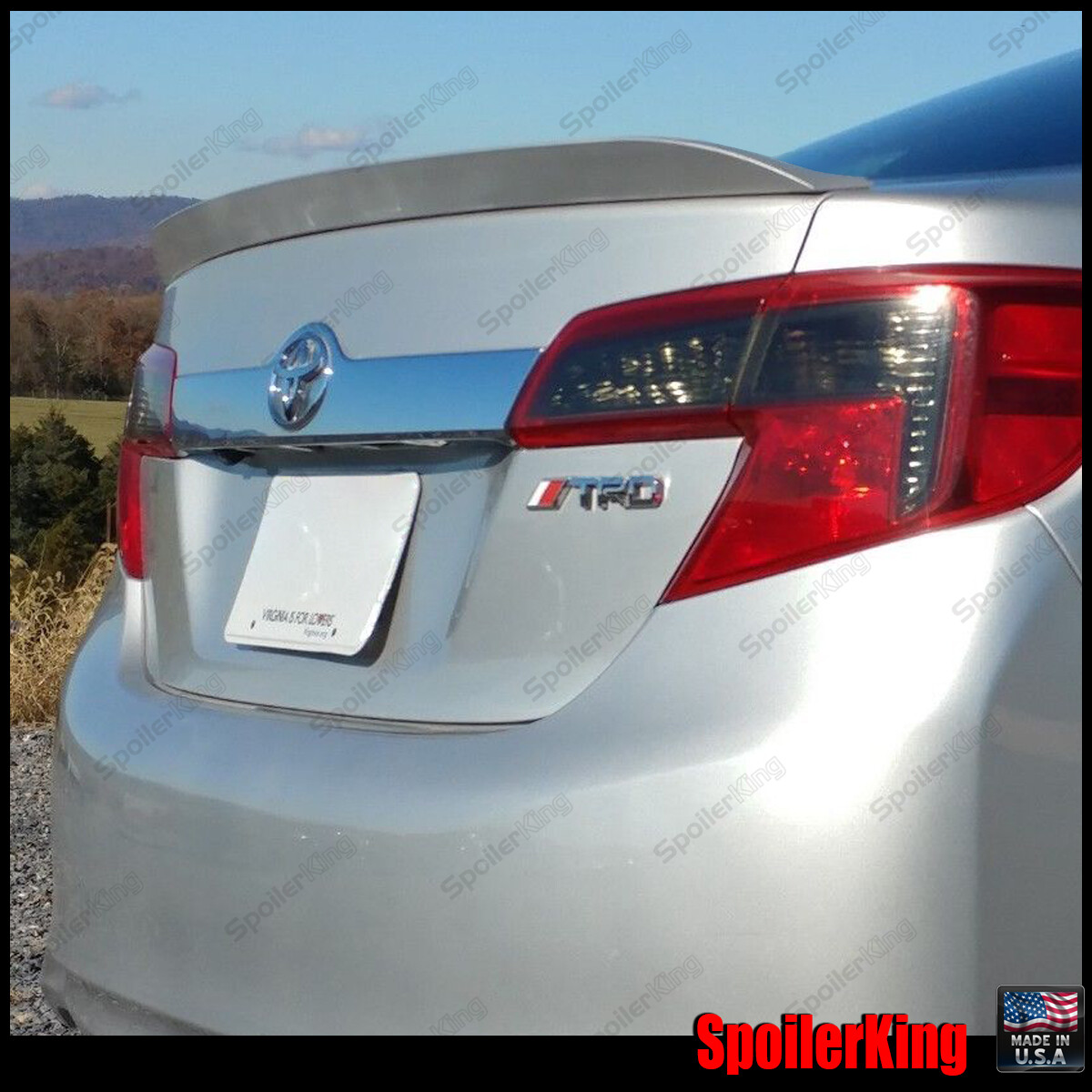 SPK 284G Universal rear trunk spoiler SELECT a SIZE 30"- 63" available