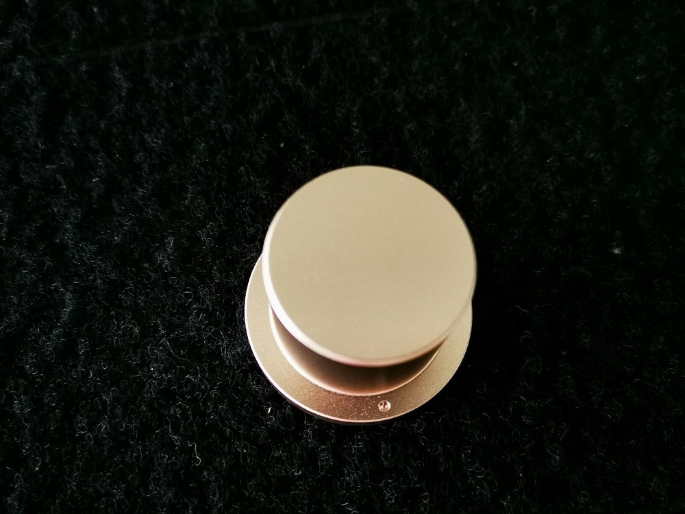 34mmx28x25 H Solid Aluminum CD Player Amplifier Volume Control Rotary 1/4" Knob