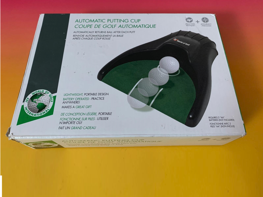 JEF-World Of Golf Automatic Putting Cup, Open Box