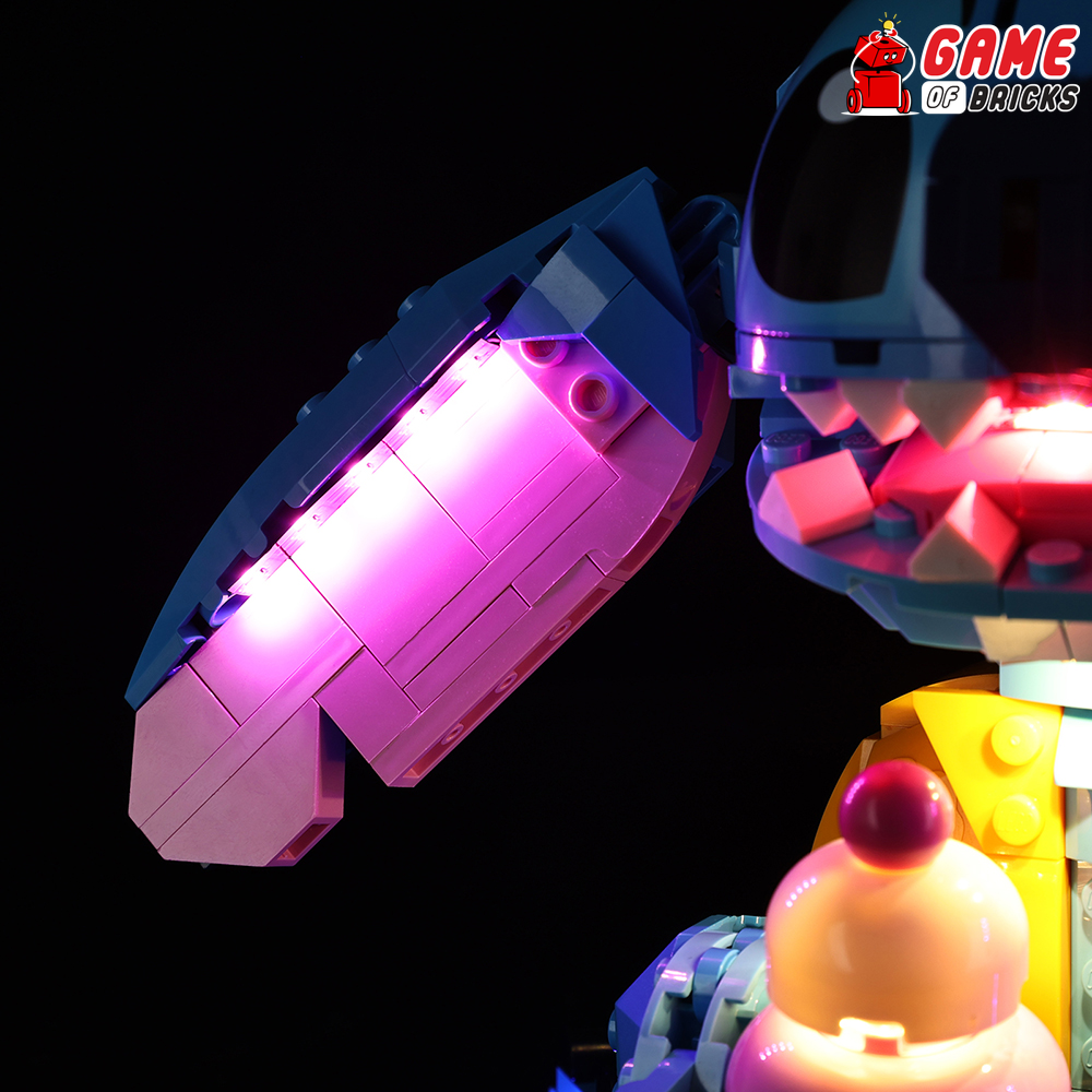 LED Light Kit for Stitch - Compatible with LEGO® 43249