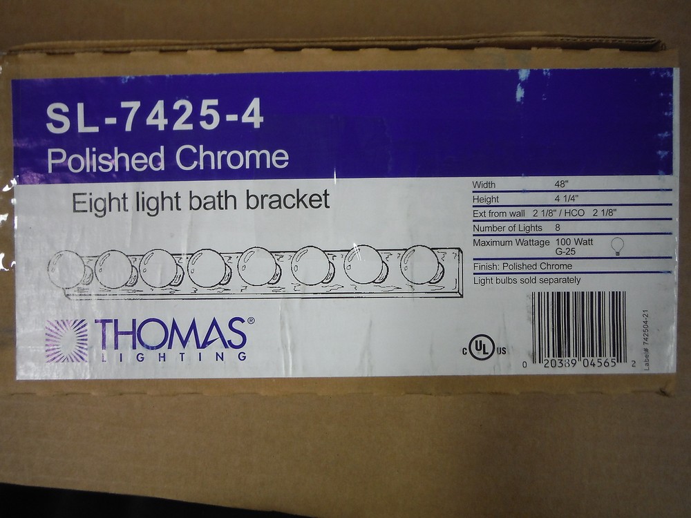Thomas Lighting 8 Light Vanity Bath Bar SL-7425-4