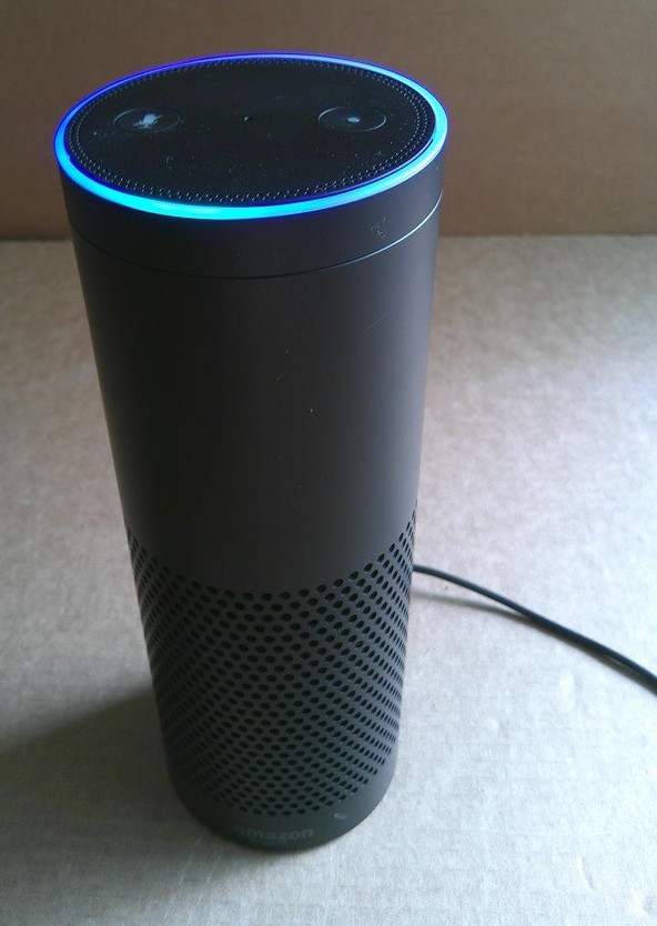 Amazon Echo 1st Generation Smart Assistant Home Bluetooth Speaker (Black)