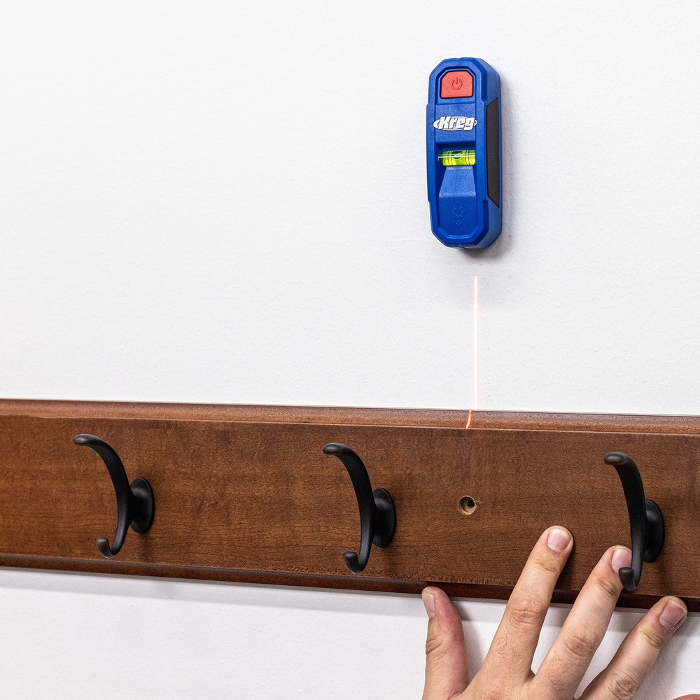 Magnetic Stud Finder Tool With Laser Mark High Visibility Bubble Level